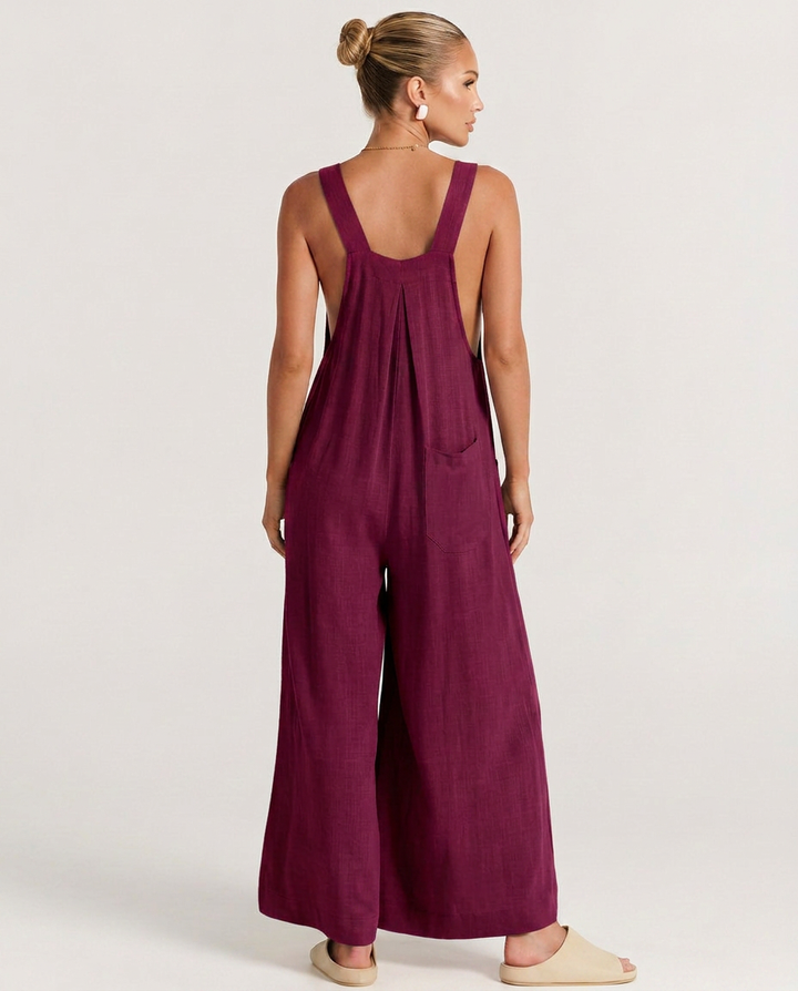 Celina | Wide-Leg Jumpsuit with Adjustable Straps