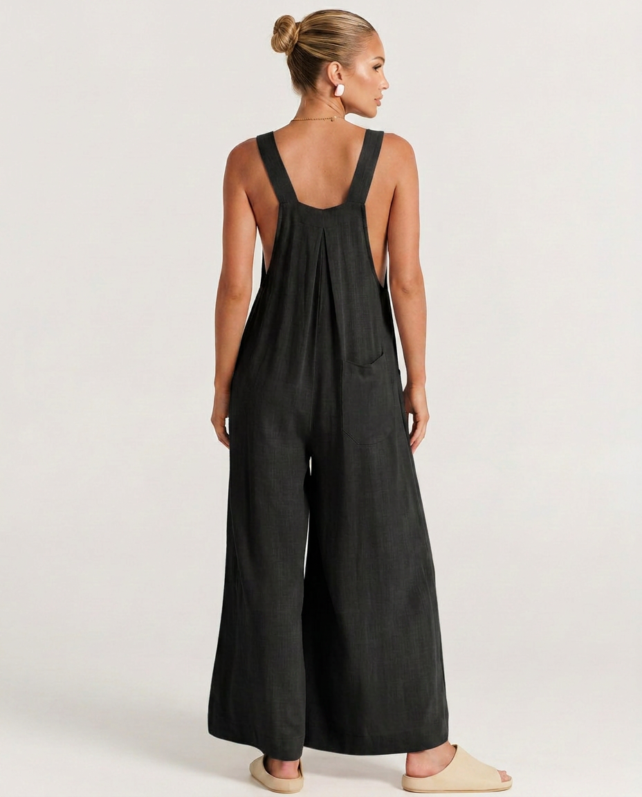 Celina | Wide-Leg Jumpsuit with Adjustable Straps