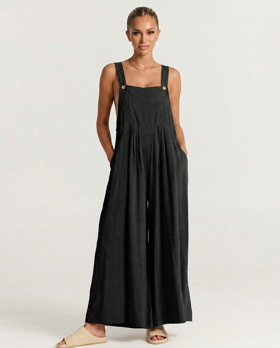 Celina | Wide-Leg Jumpsuit with Adjustable Straps
