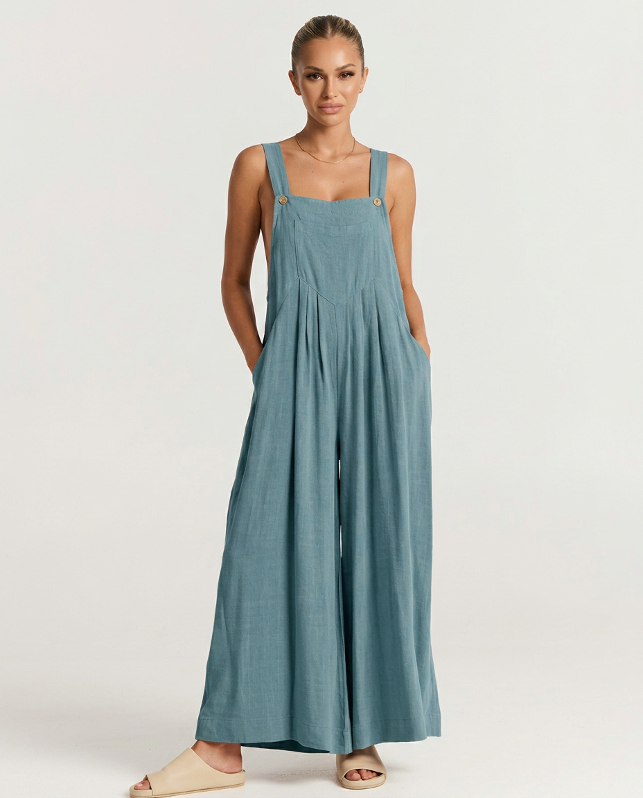 Celina | Wide-Leg Jumpsuit with Adjustable Straps