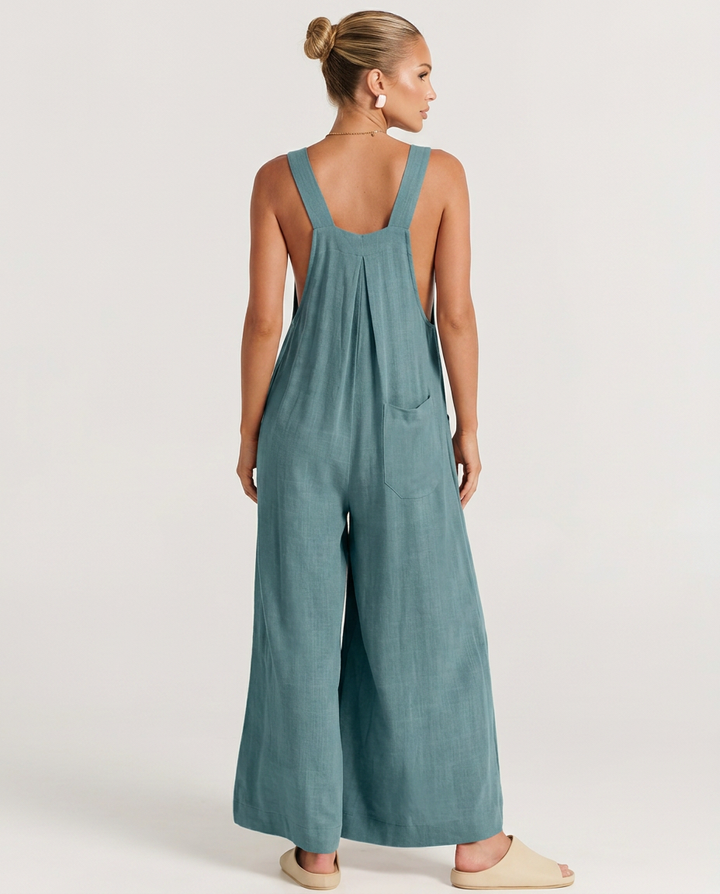 Celina | Wide-Leg Jumpsuit with Adjustable Straps