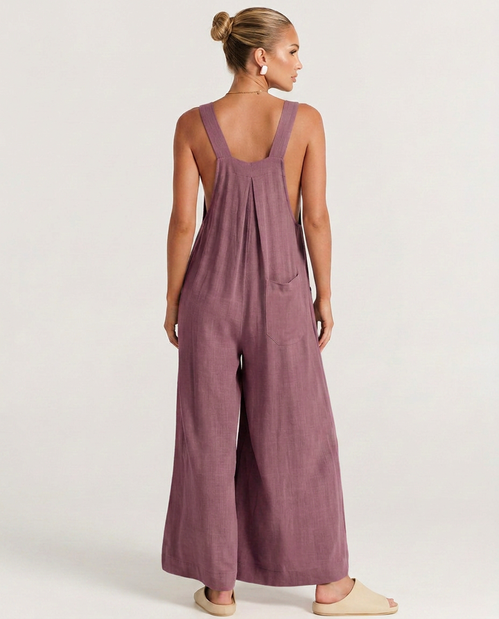 Celina | Wide-Leg Jumpsuit with Adjustable Straps