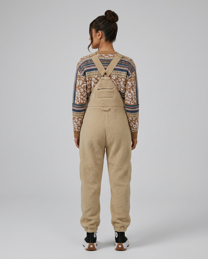 Emilia | Fleece Jumpsuit with Zip Pockets