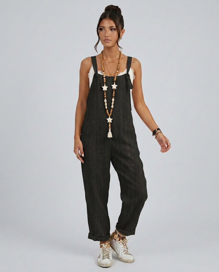 Delia | Vintage Jumpsuit with Relaxed Fit