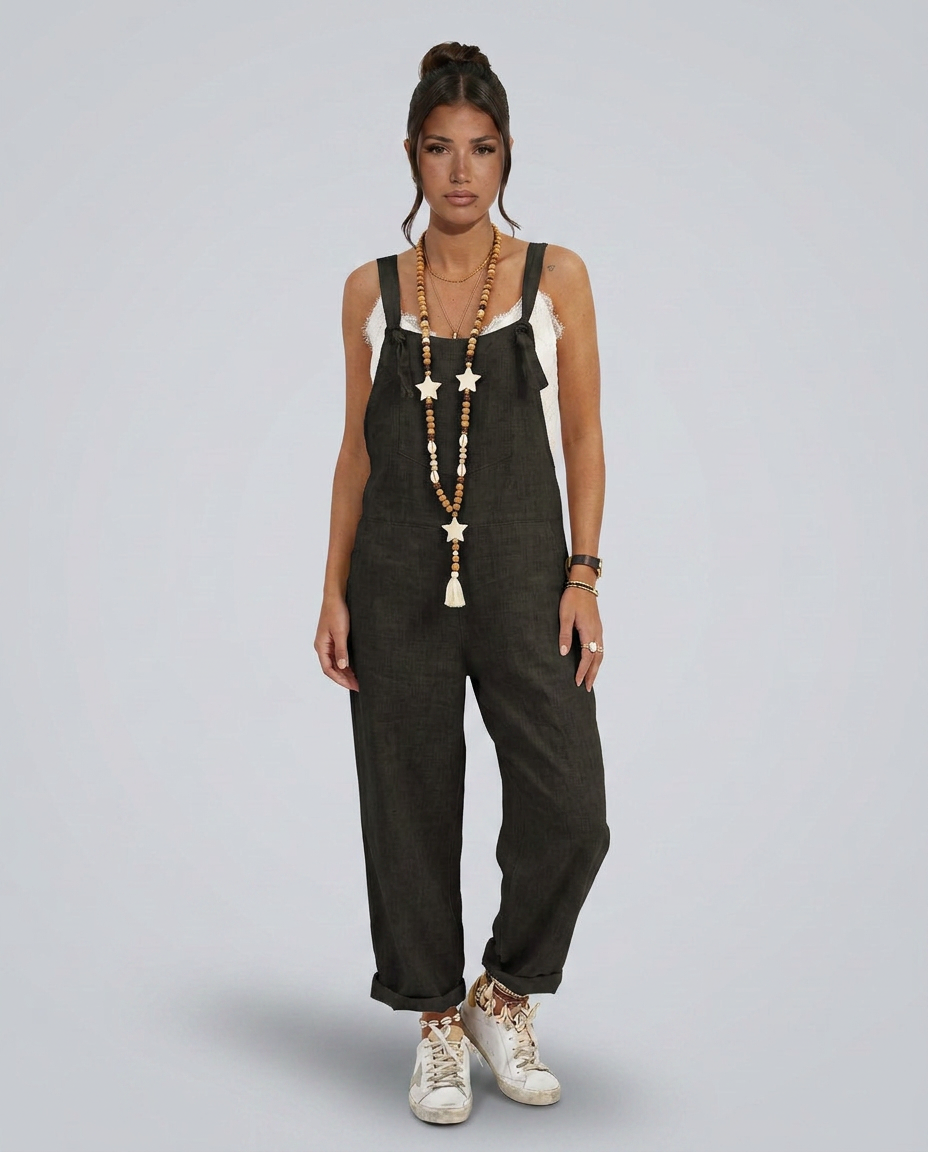 Delia | Vintage Jumpsuit with Relaxed Fit