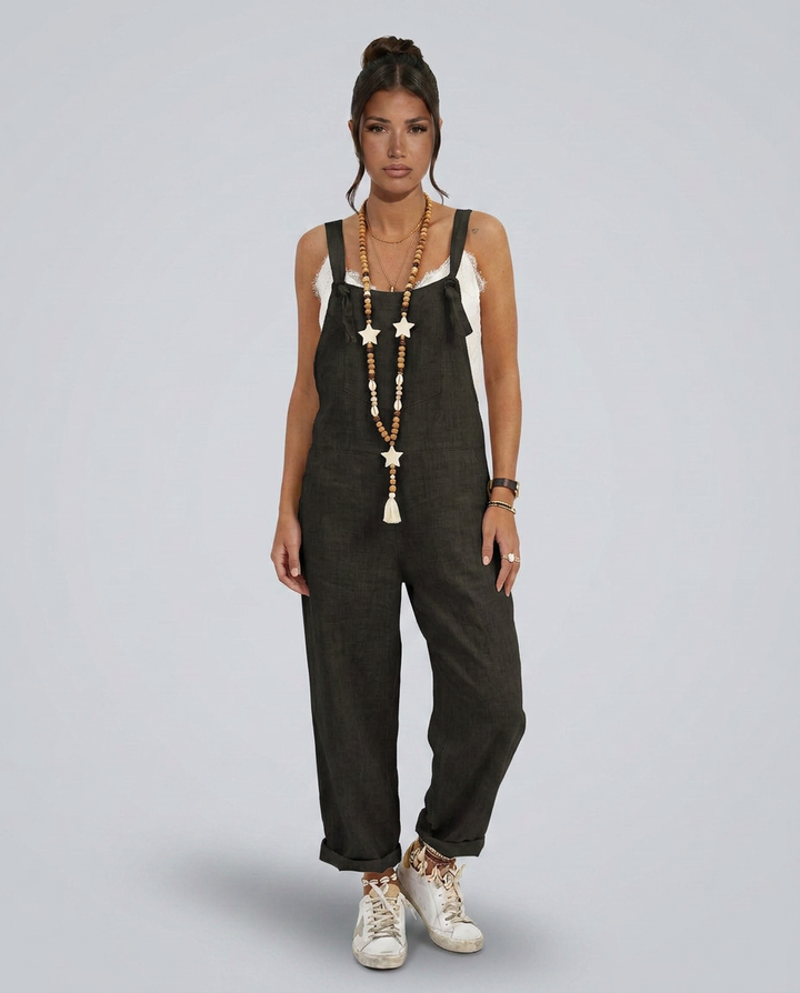 Delia | Vintage Jumpsuit with Relaxed Fit