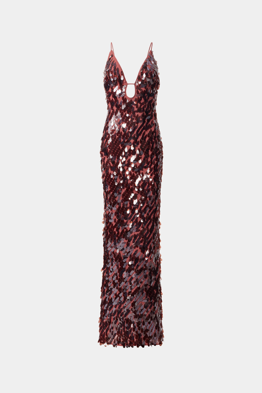 Kira | Sequin V-Neck Sleeveless Maxi Dress