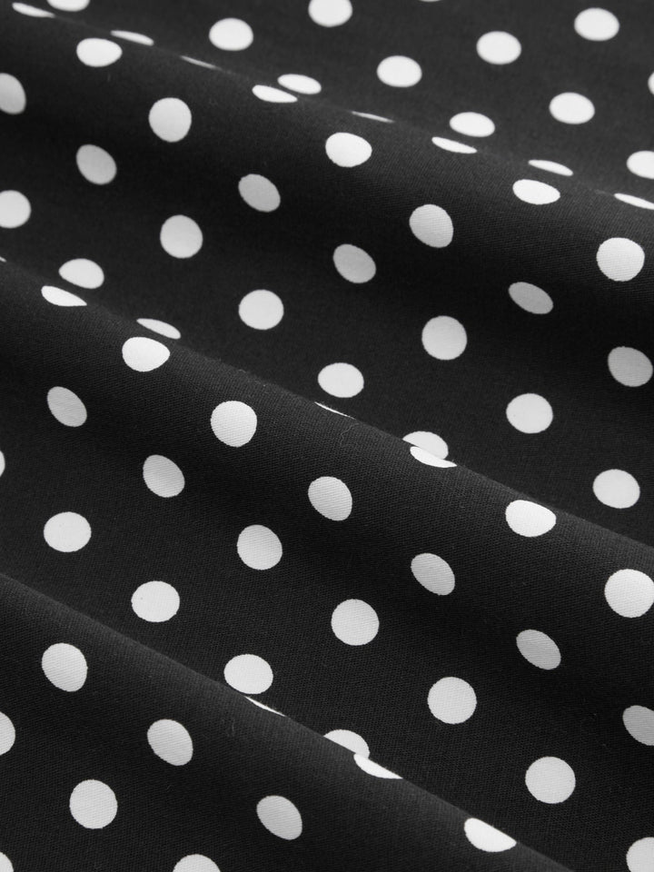 Emilia | Halter Neck Polka Dot Backless Mini Dress