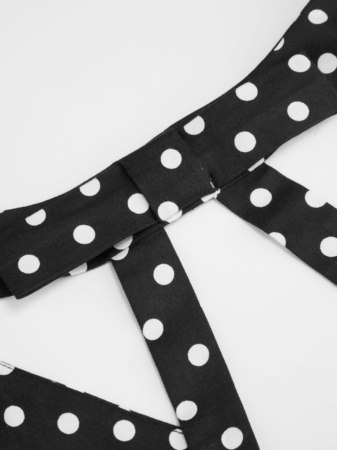 Emilia | Halter Neck Polka Dot Backless Mini Dress