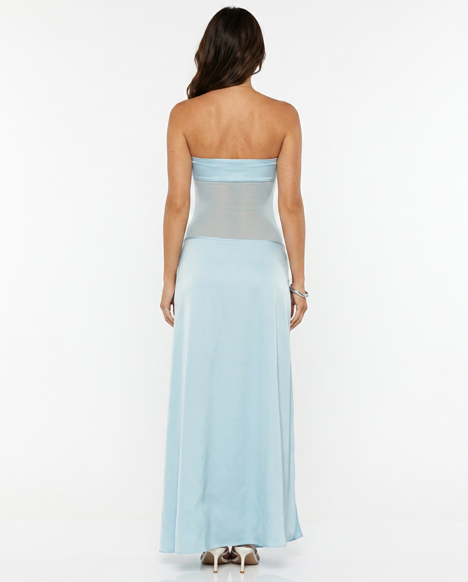 Solène | Wrap Front Maxi Dress