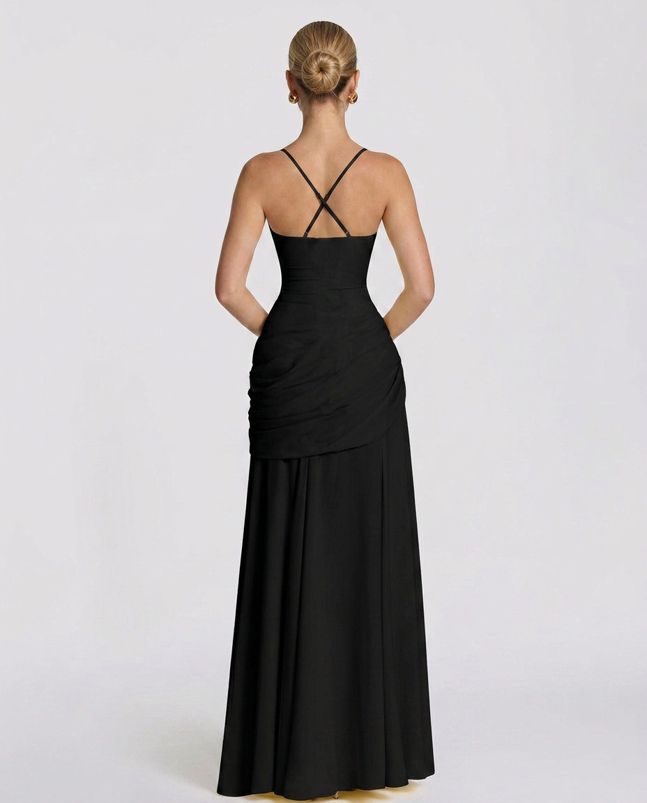 Sura | Off-Shoulder Flowy Maxi Dress