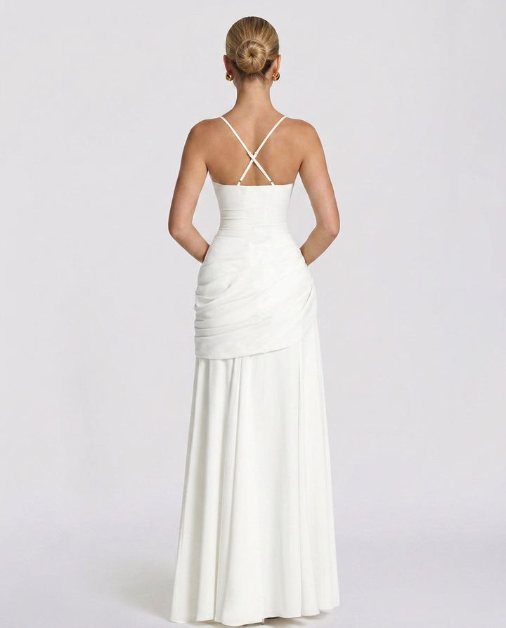 Sura | Off-Shoulder Flowy Maxi Dress