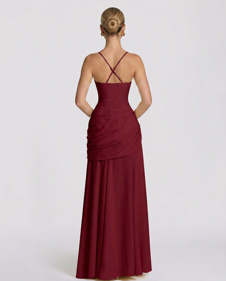 Sura | Off-Shoulder Flowy Maxi Dress
