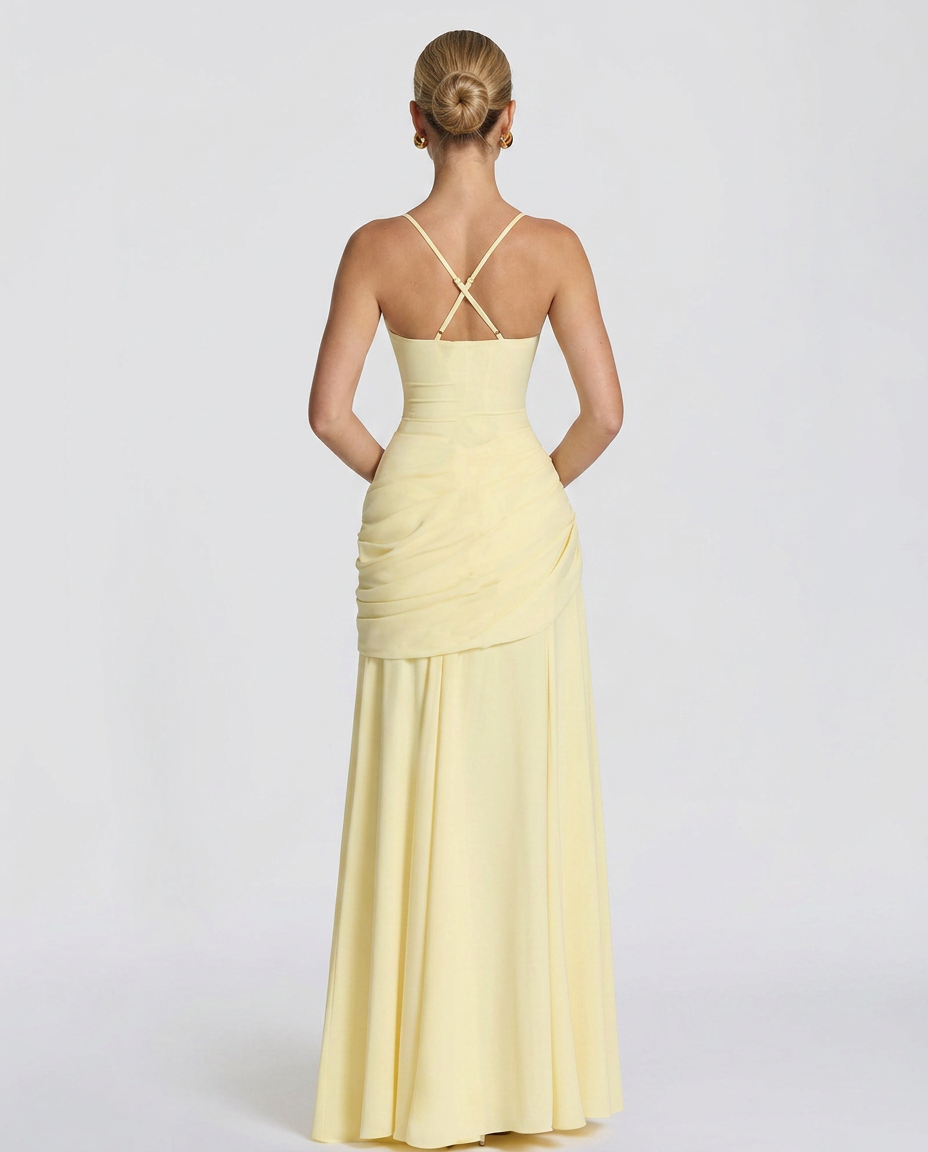 Sura | Off-Shoulder Flowy Maxi Dress