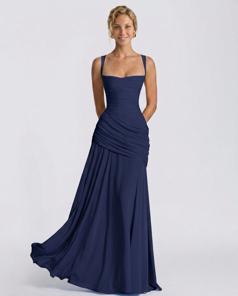 Sura | Off-Shoulder Flowy Maxi Dress