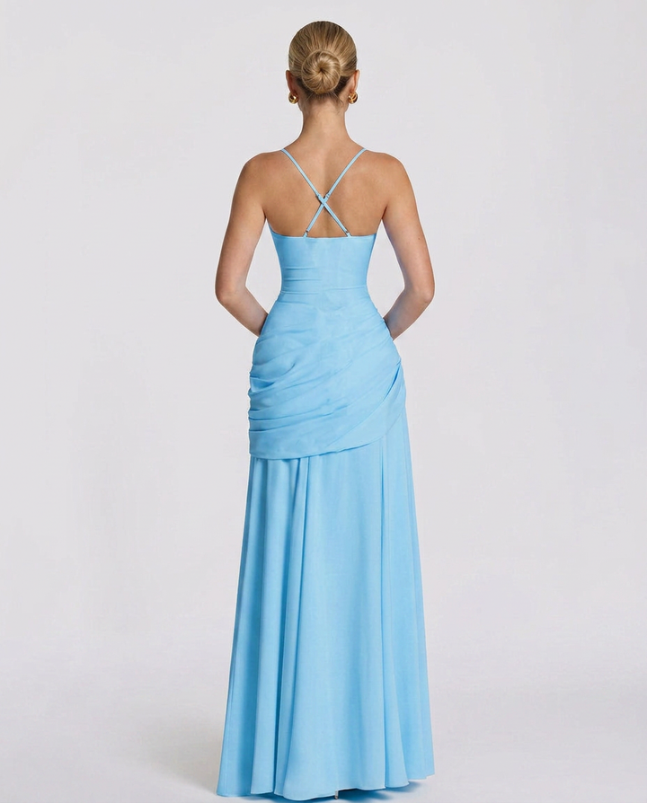 Sura | Off-Shoulder Flowy Maxi Dress