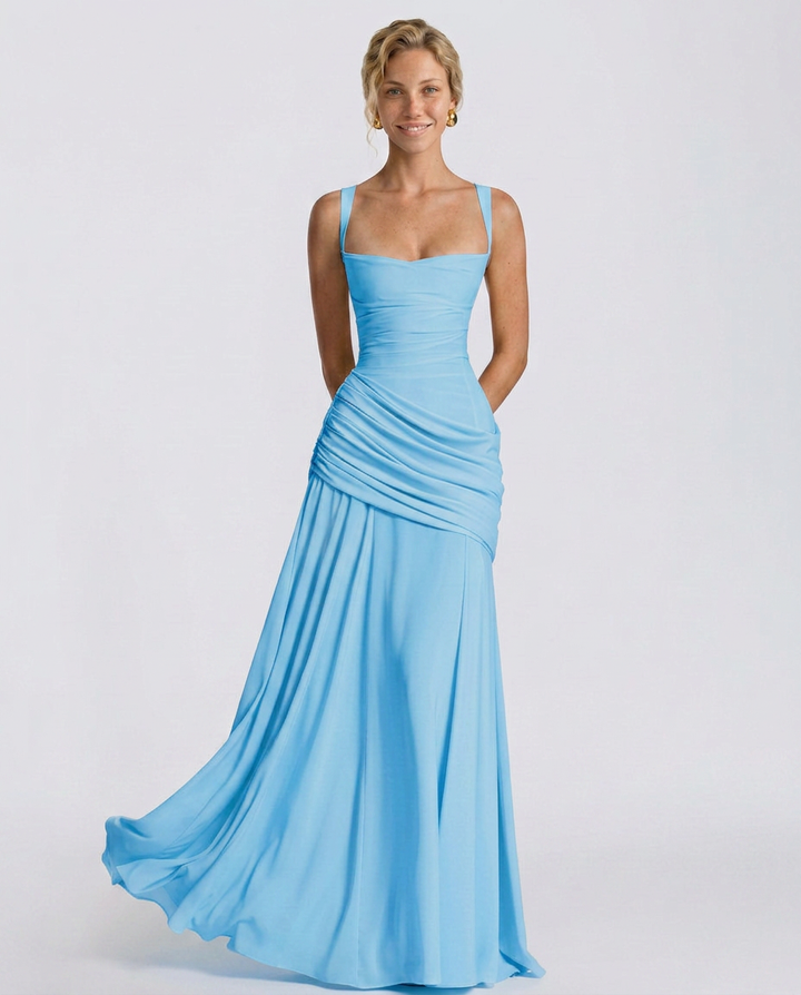 Sura | Off-Shoulder Flowy Maxi Dress