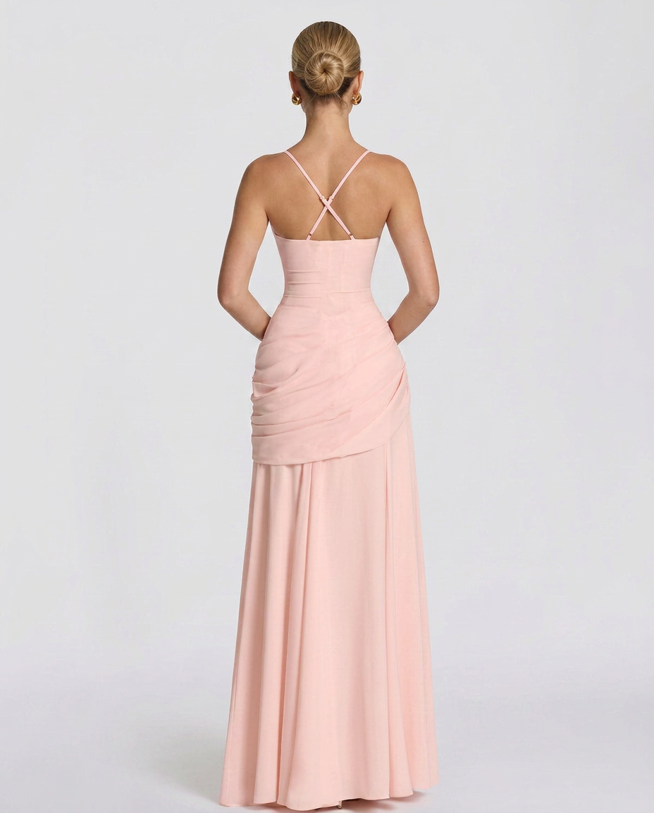 Sura | Off-Shoulder Flowy Maxi Dress