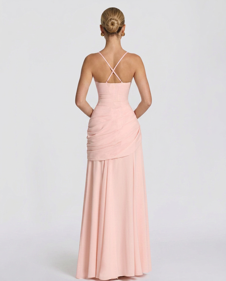 Sura | Off-Shoulder Flowy Maxi Dress