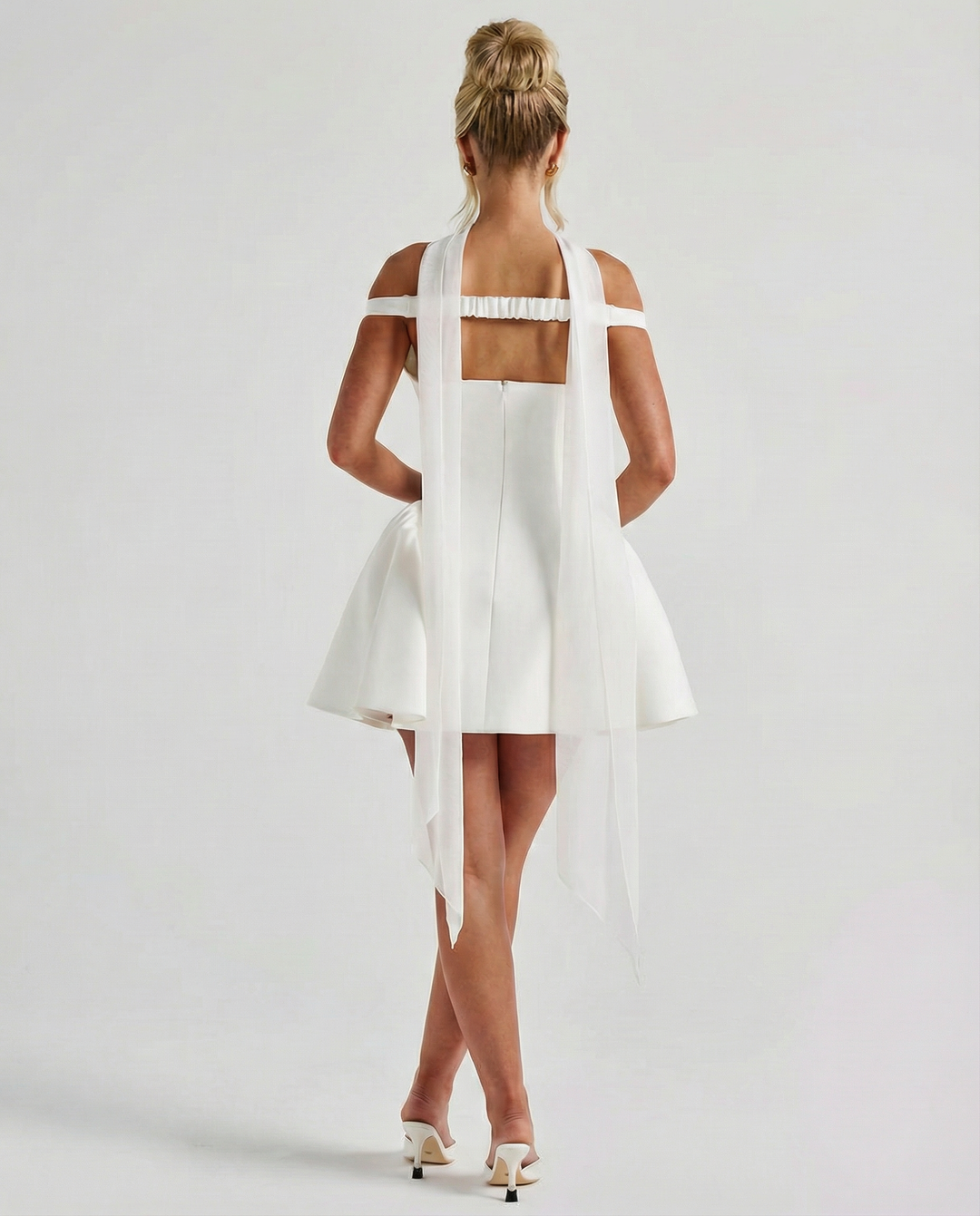 Serina | Mini Dress with Off-Shoulder Neckline