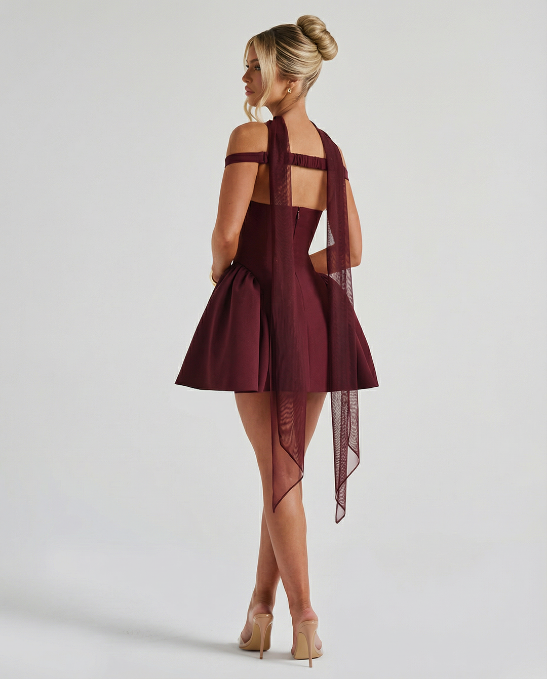 Serina | Mini Dress with Off-Shoulder Neckline