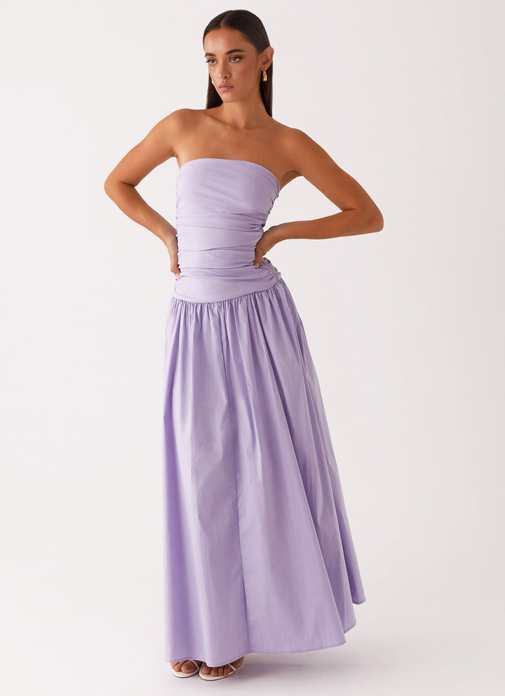 Norma | Cowl Neck Slinky Bias Cut Maxi Dress