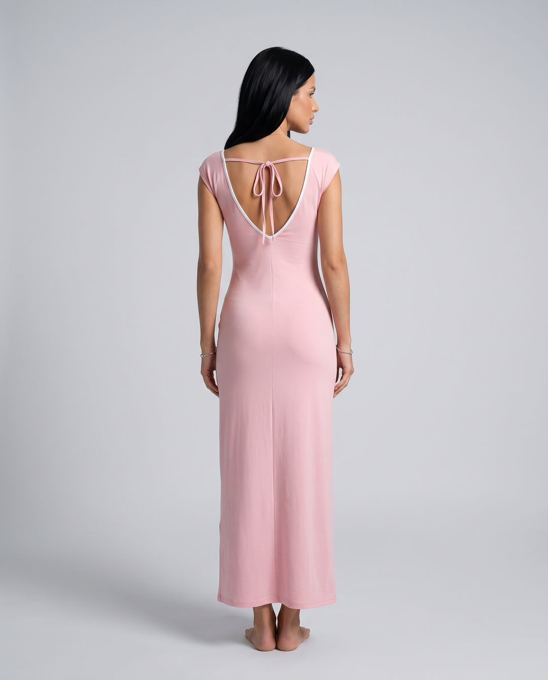 Delia | Off Shoulder Maxi Dress with Ruched Waist