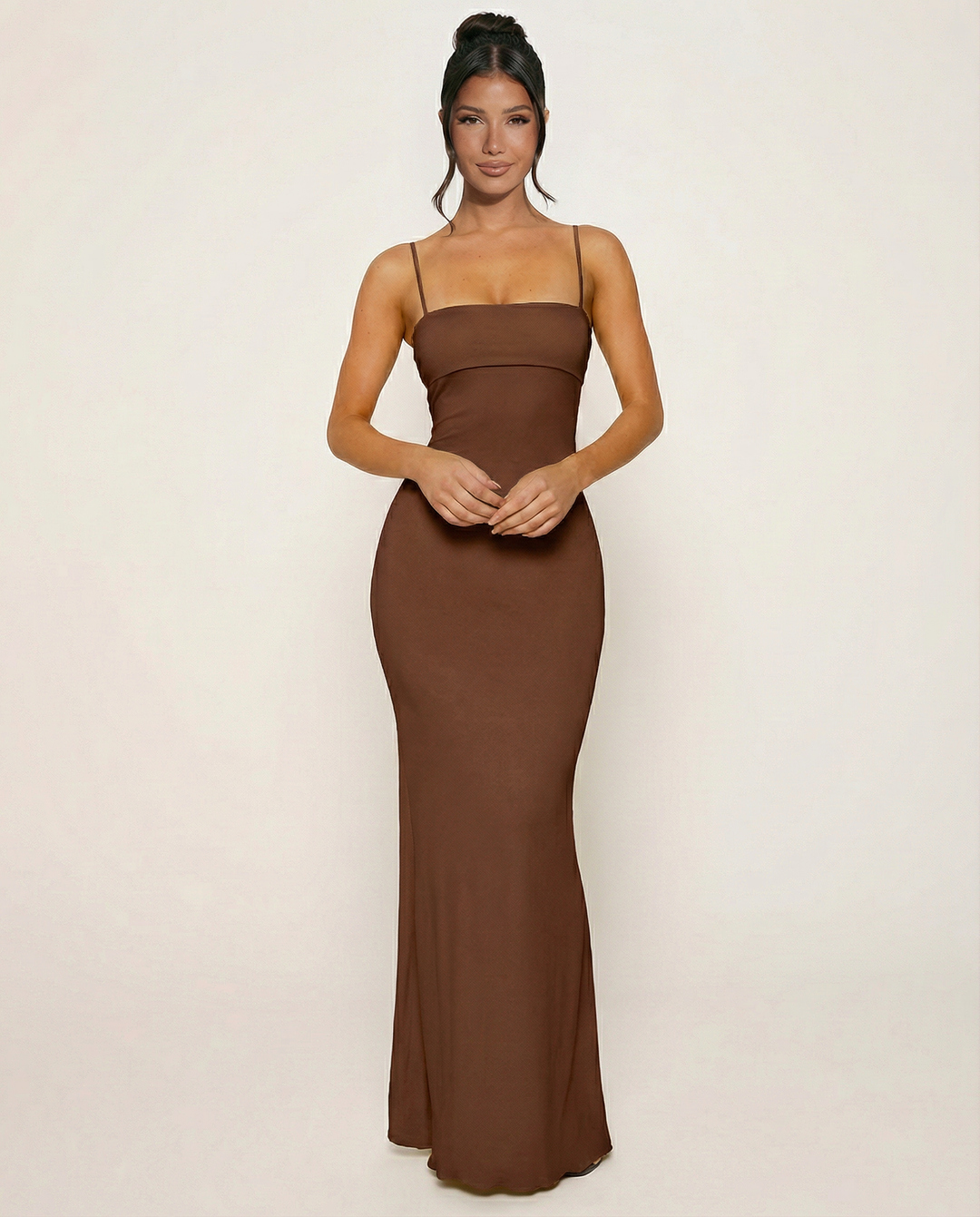 Maggie | Cut Out Strap Maxi Dress