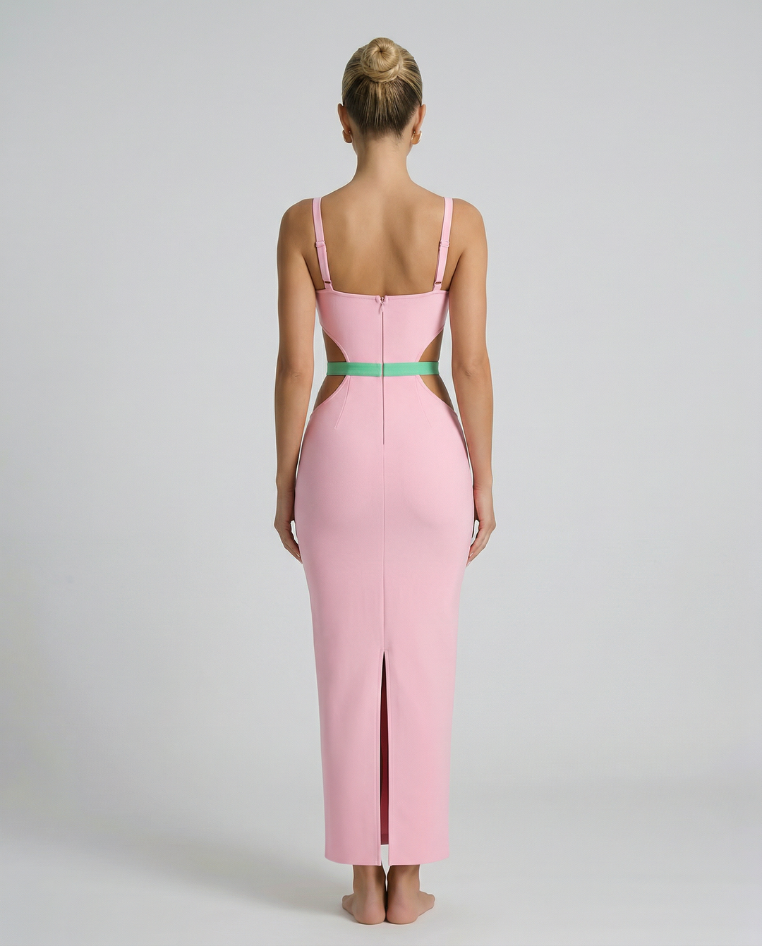 Wilma | Cut-Out Maxi Dress with Metal Trim