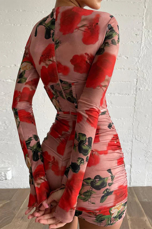 Inez | Corset Ruched Mini Dress