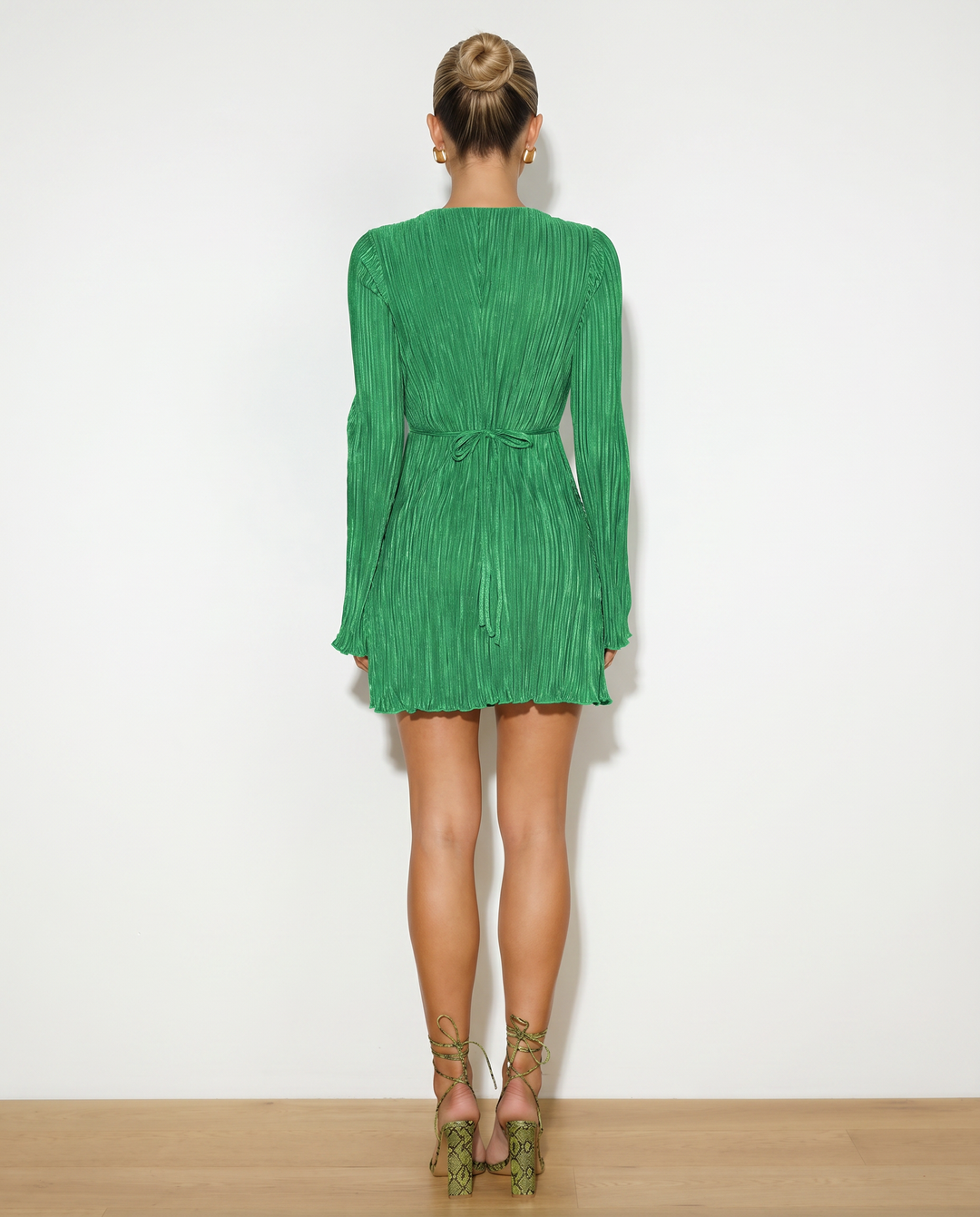 Lorie | Mini Dress with Pleated Texture