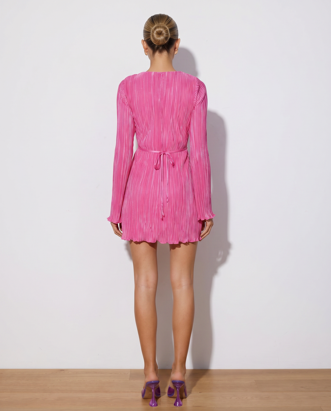 Lorie | Mini Dress with Pleated Texture