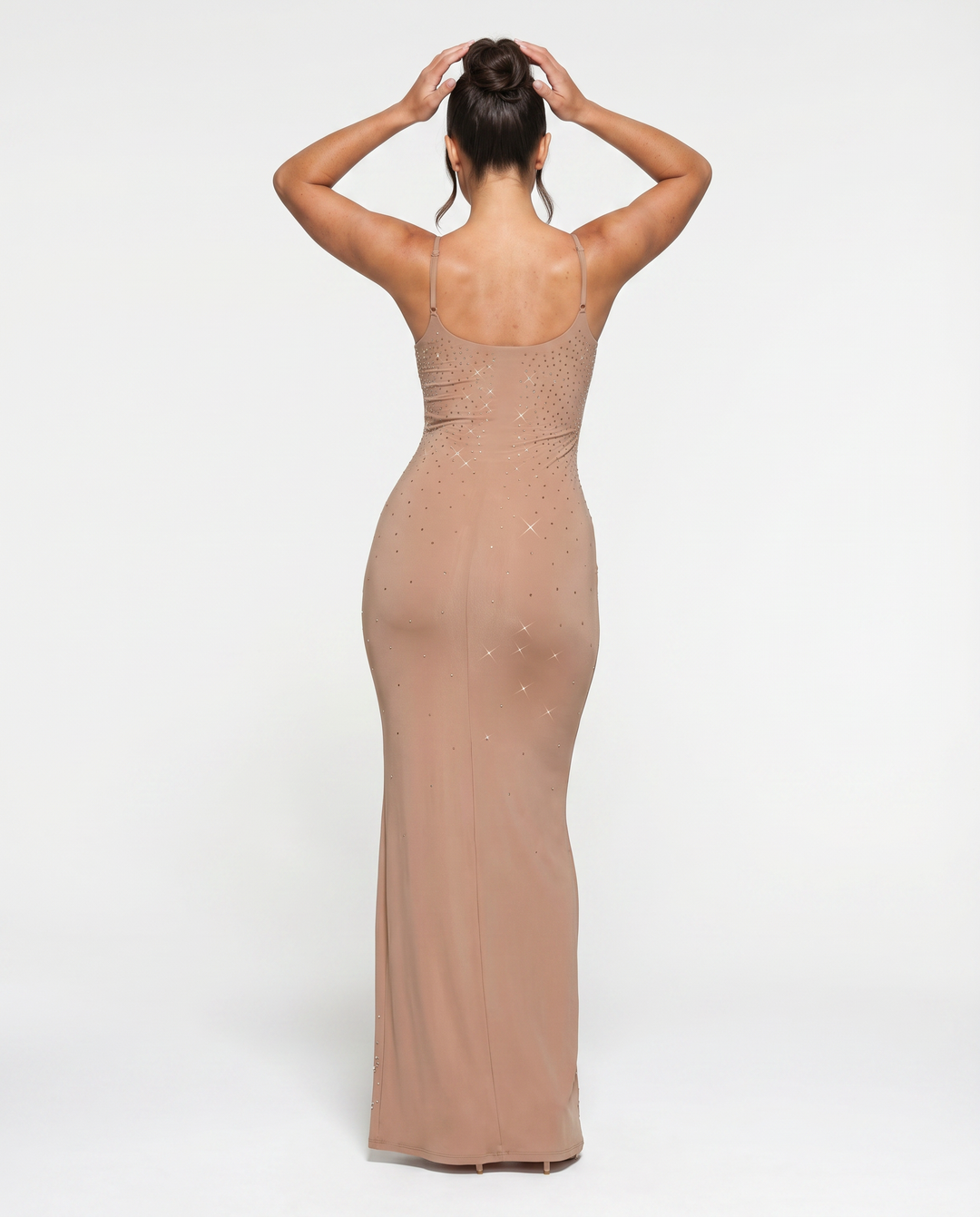 Shari | Maxi Dress with Cami Straps and Side Slit