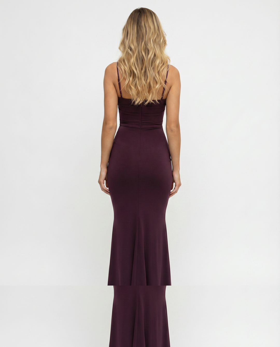 Mia | Maxi Bodycon Dress with Cowl Neck