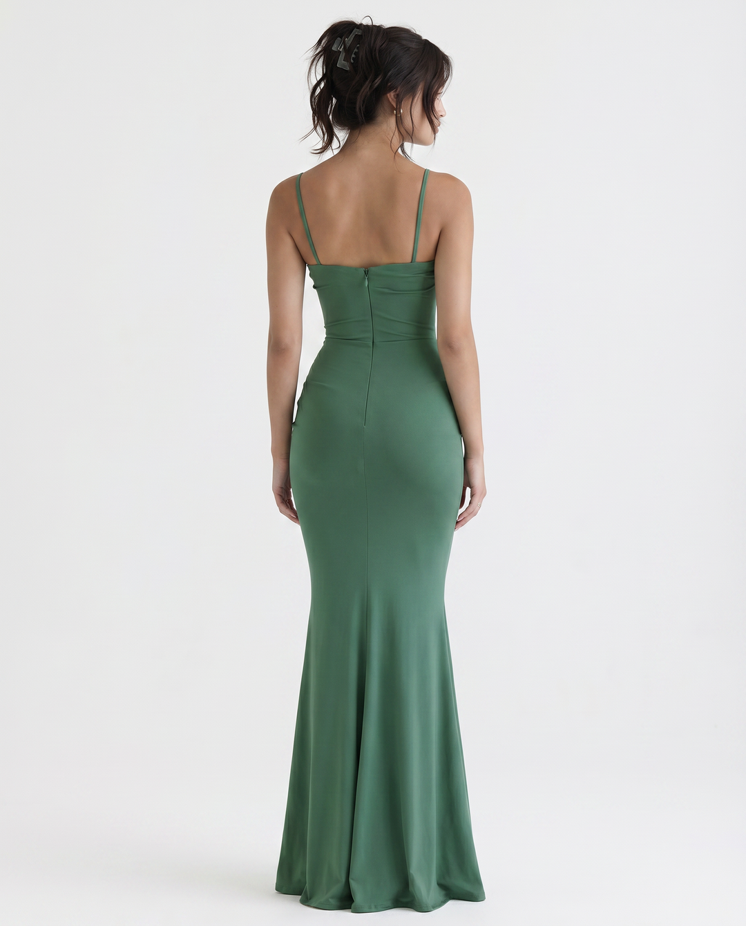 Mia | Maxi Bodycon Dress with Cowl Neck