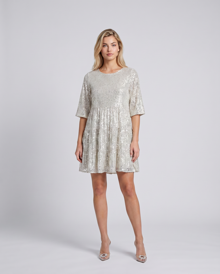 Arlene | Mini Dress with Sequin Finish