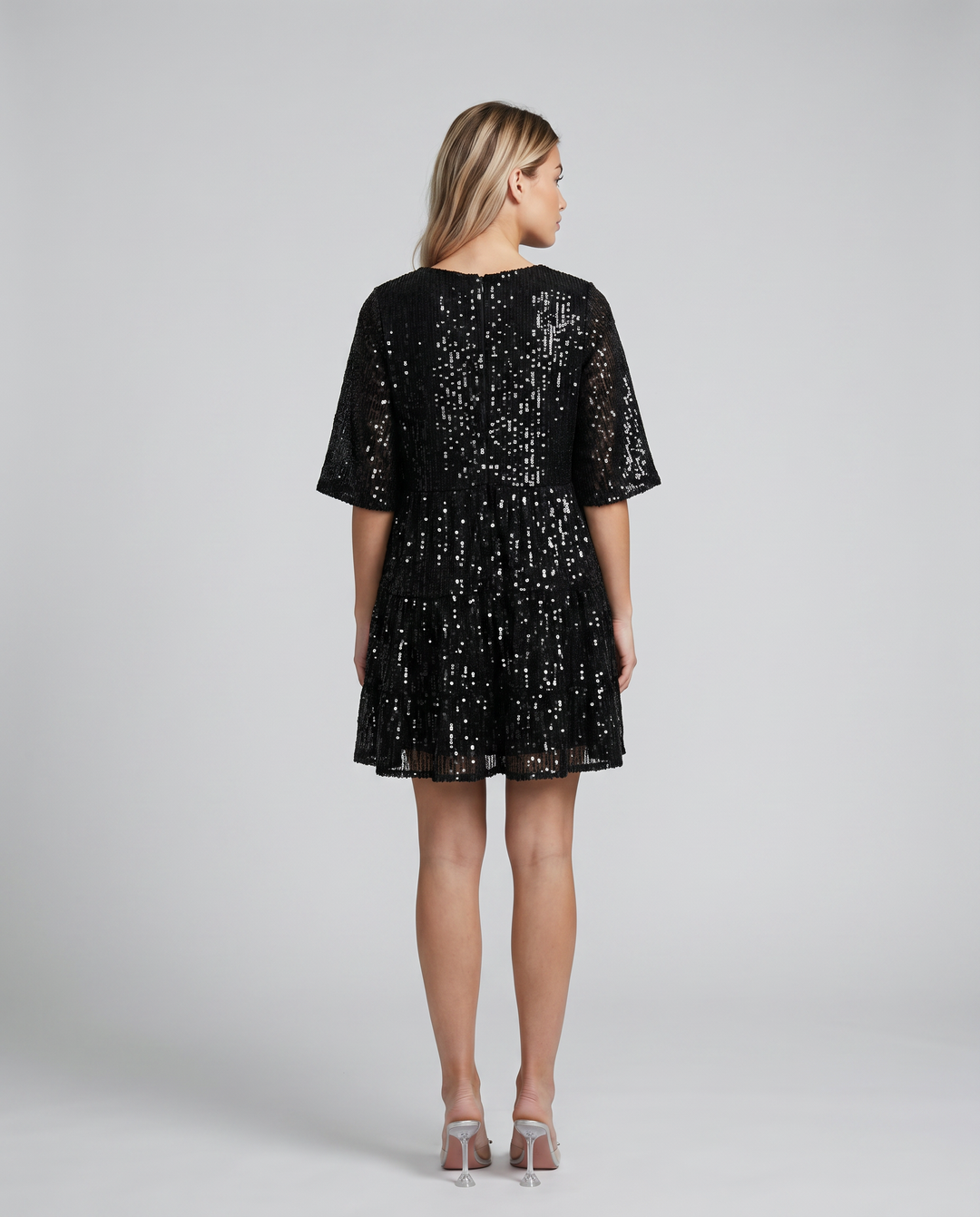 Arlene | Mini Dress with Sequin Finish