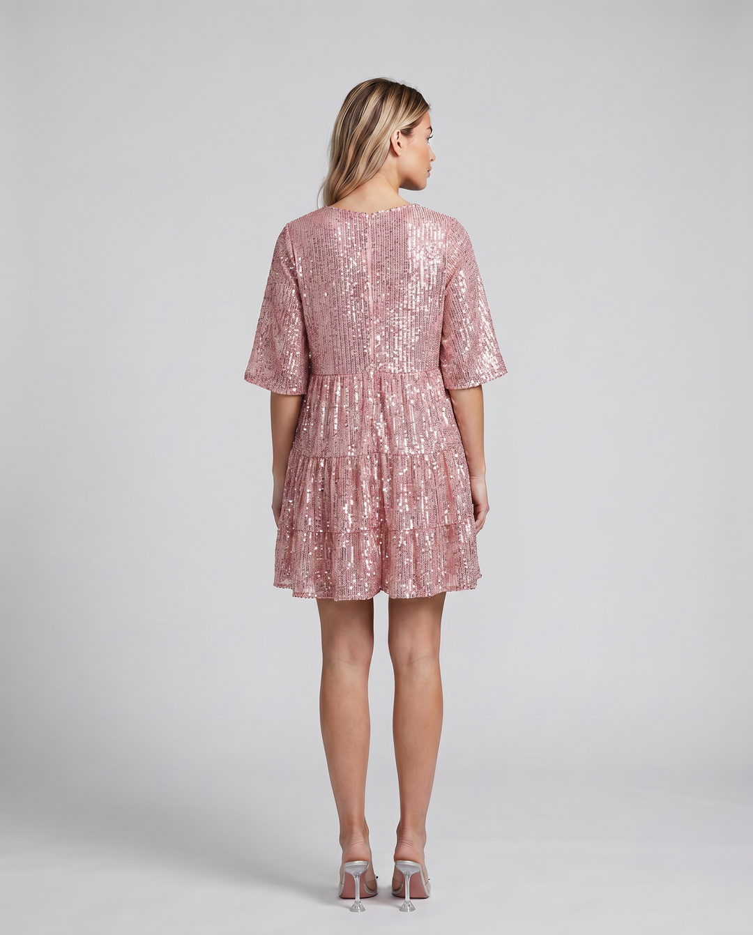 Arlene | Mini Dress with Sequin Finish