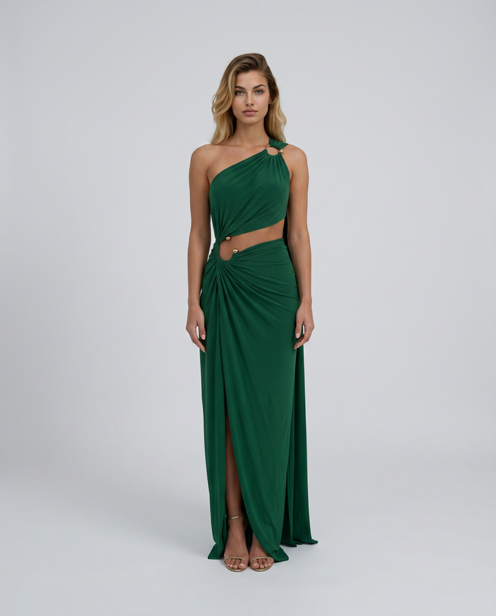 Jocelyn | Maxi Dress with Asymmetrical Cut-Out