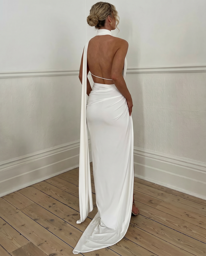 Jocelyn | Maxi Dress with Asymmetrical Cut-Out