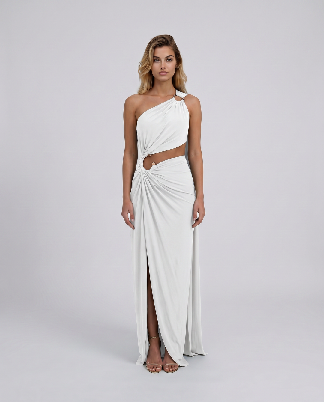 Jocelyn | Maxi Dress with Asymmetrical Cut-Out
