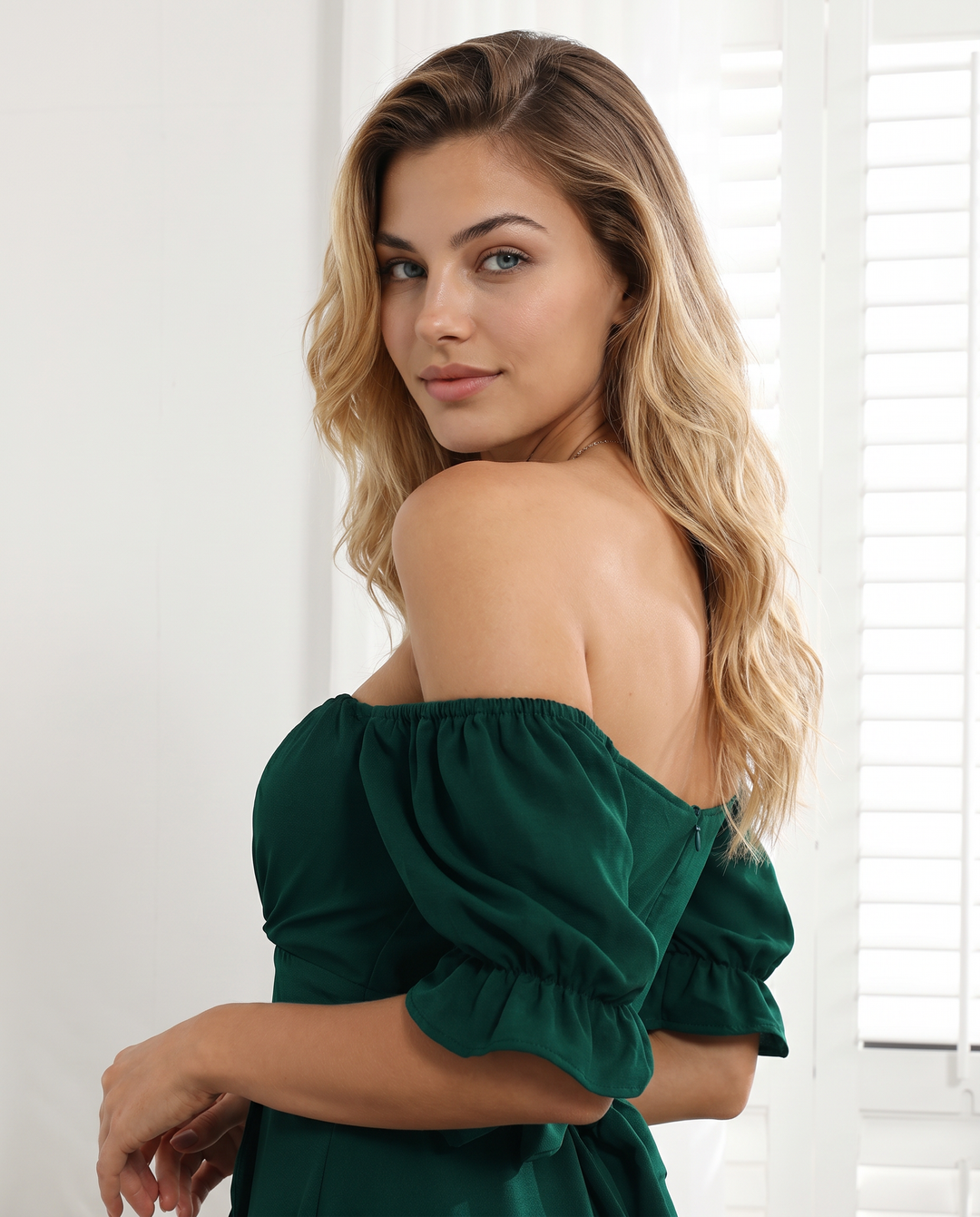 Shari | Mini Dress with Ruffled Hem