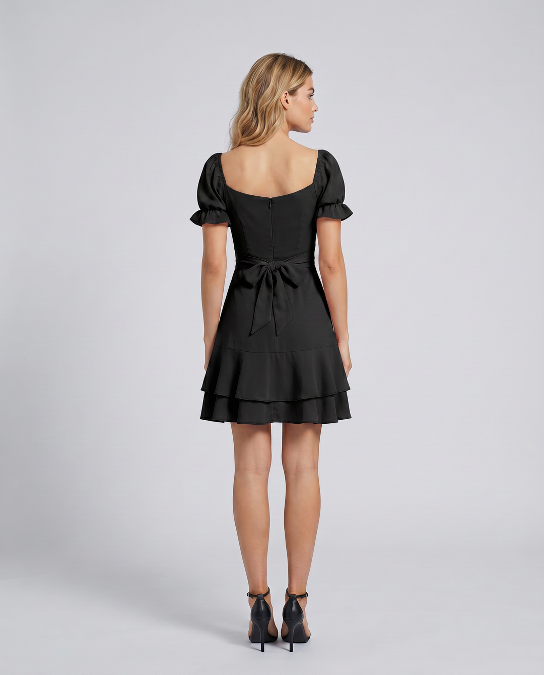Shari | Mini Dress with Ruffled Hem