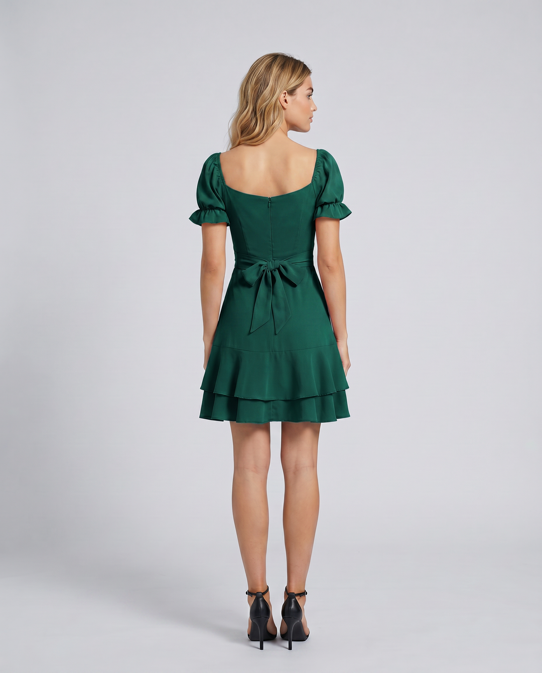 Shari | Mini Dress with Ruffled Hem