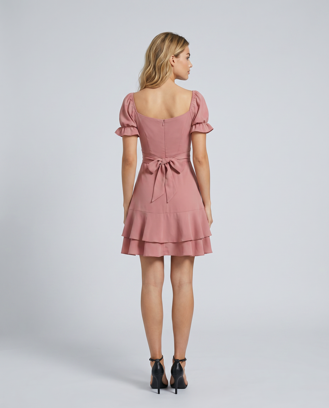 Shari | Mini Dress with Ruffled Hem