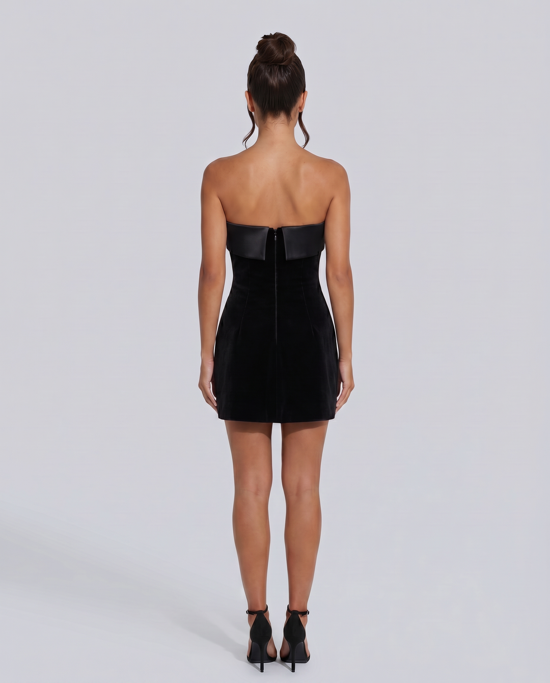 Lena | Mini Dress with Strapless Bodice and A-Line Skirt