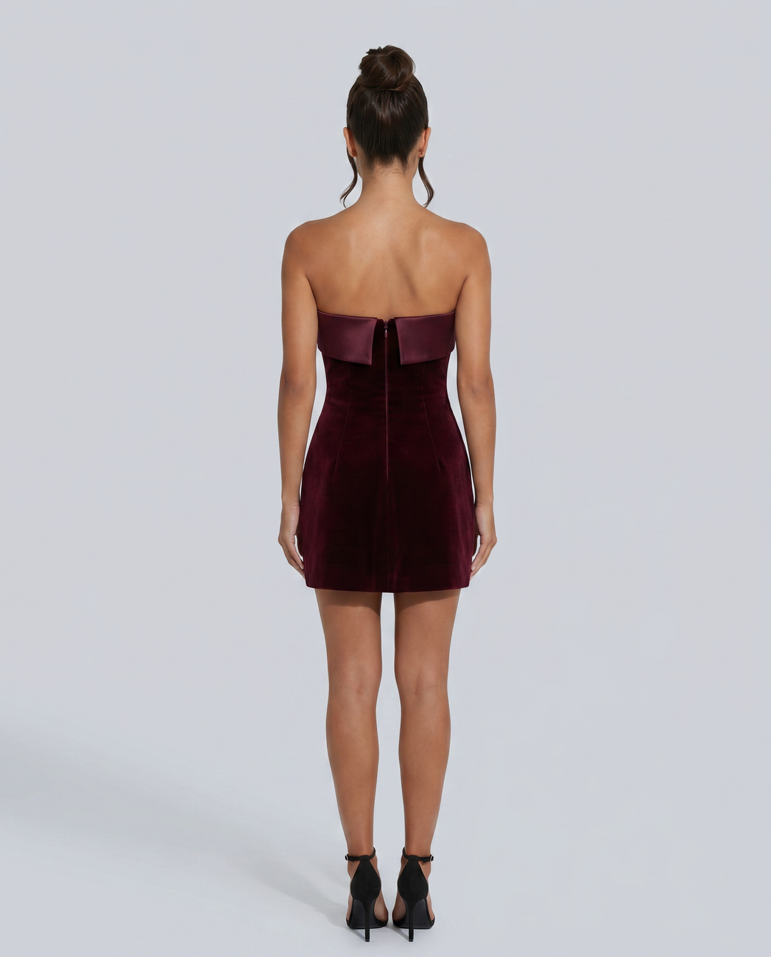 Lena | Mini Dress with Strapless Bodice and A-Line Skirt