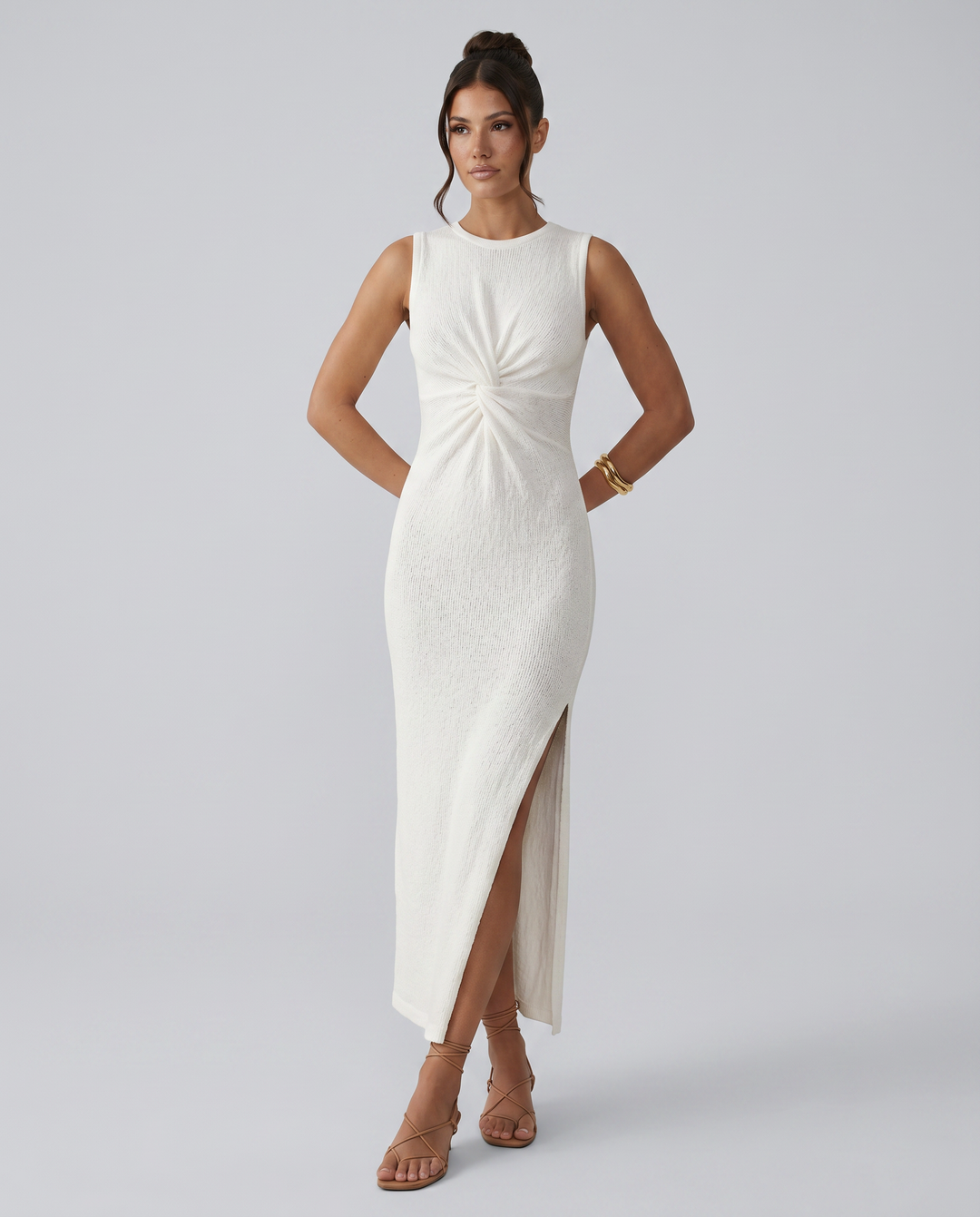 Cassia | Maxi Dress with Twist-Front Detail