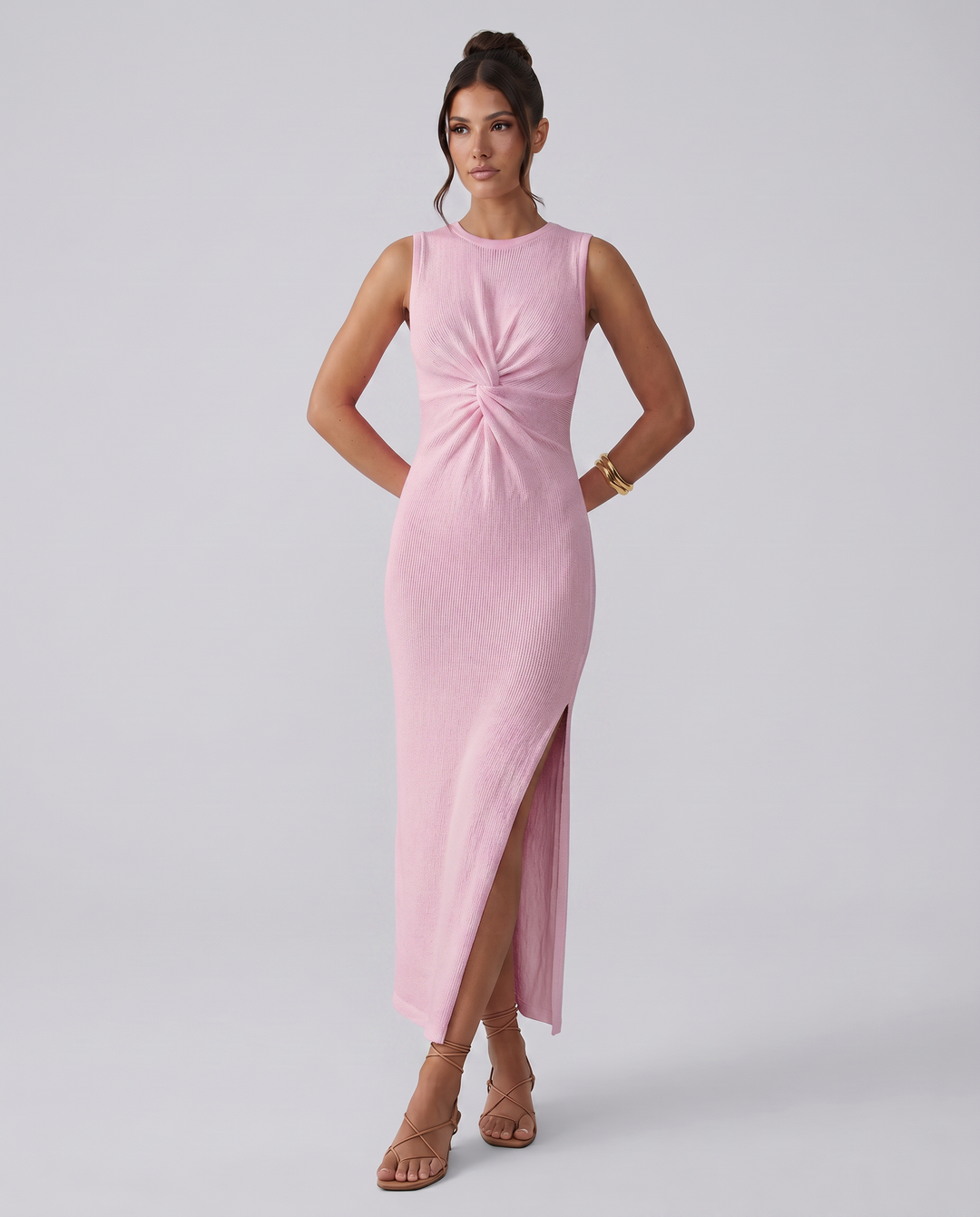 Cassia | Maxi Dress with Twist-Front Detail