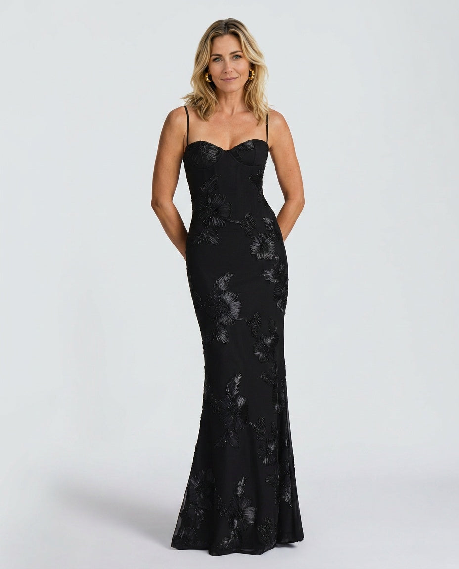 Nefertiti | Sleeveless Bodycon Maxi Dress